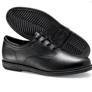 Dinkles Walking Marching Band Shoes in Black NIB Woman Size 8.5 Man Size 6.5‎